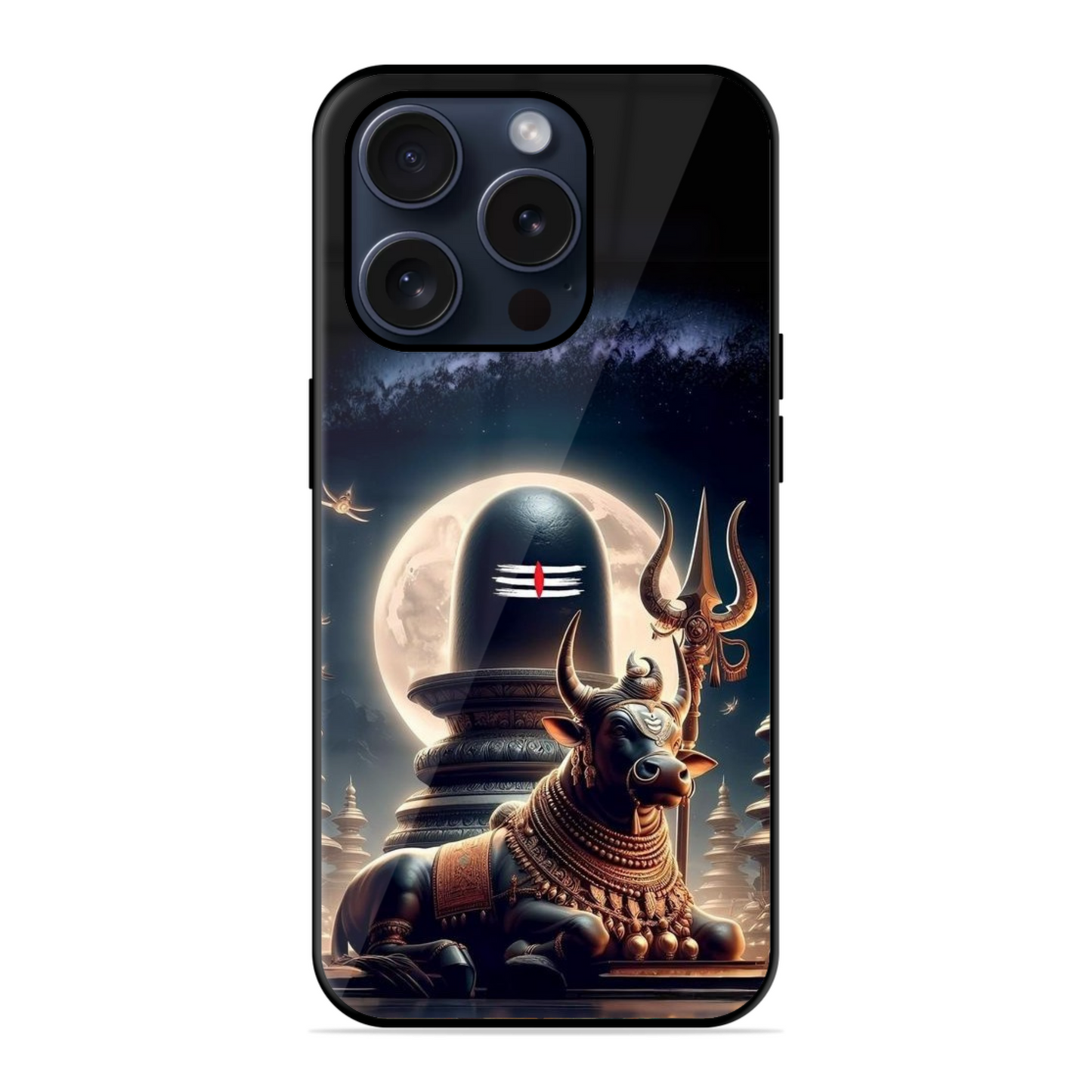 Shiva Linga Trendy Hybrid Glossy Case