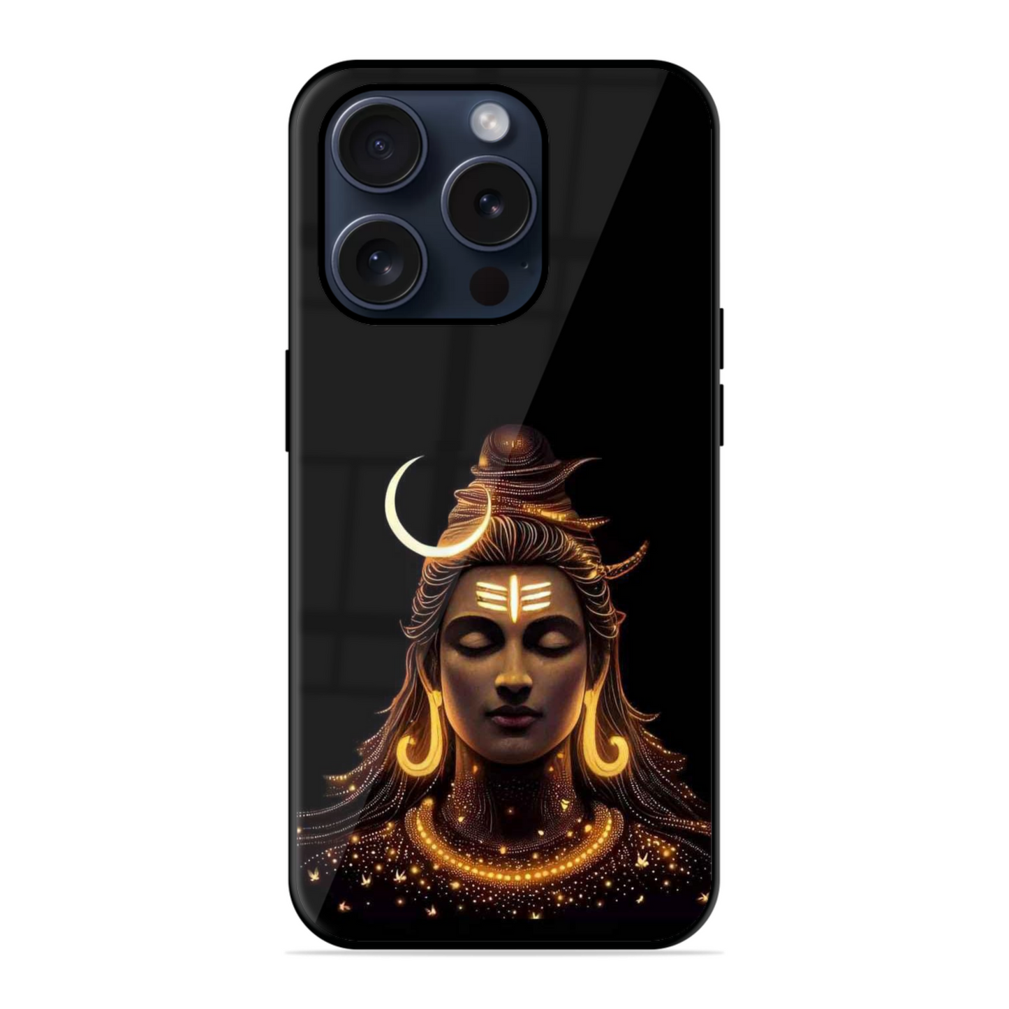 Lord Shiva Golden Spark Hybrid Glossy Case