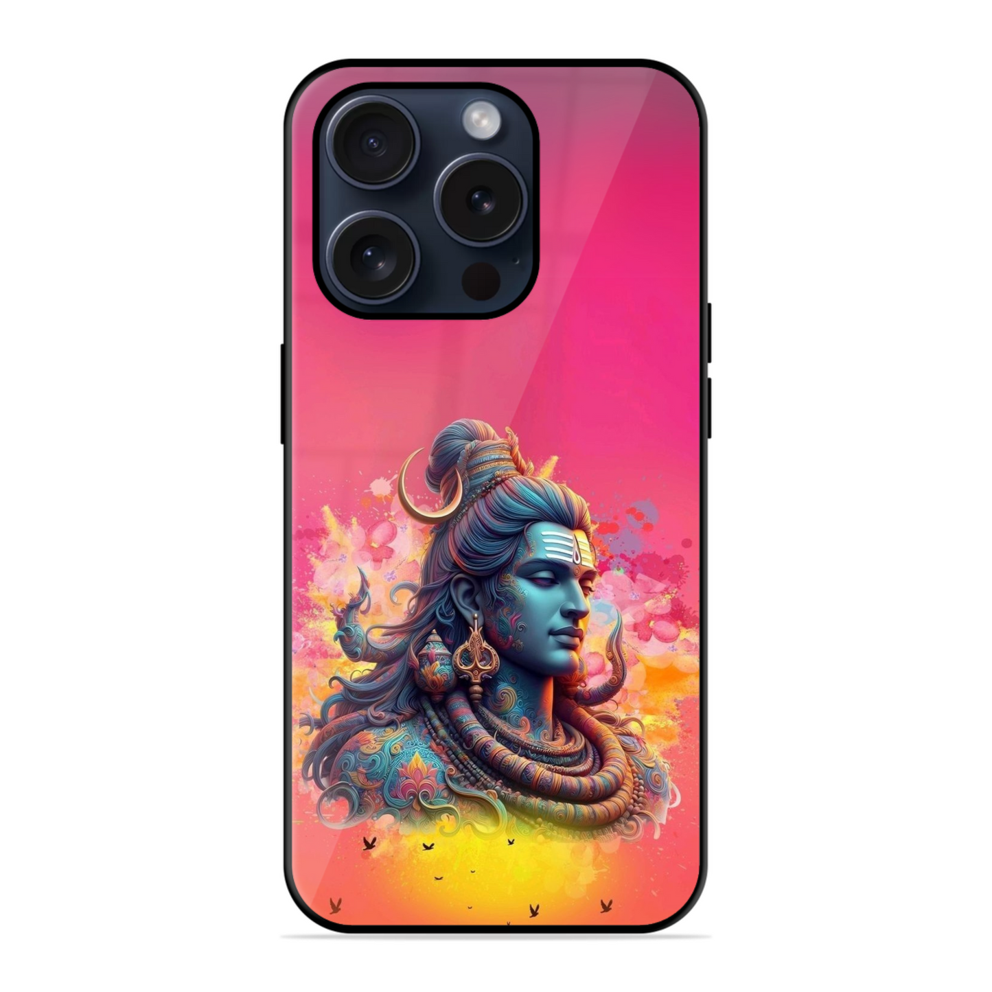 Trending Lord Shiva Multi Color Hybrid Glossy Case