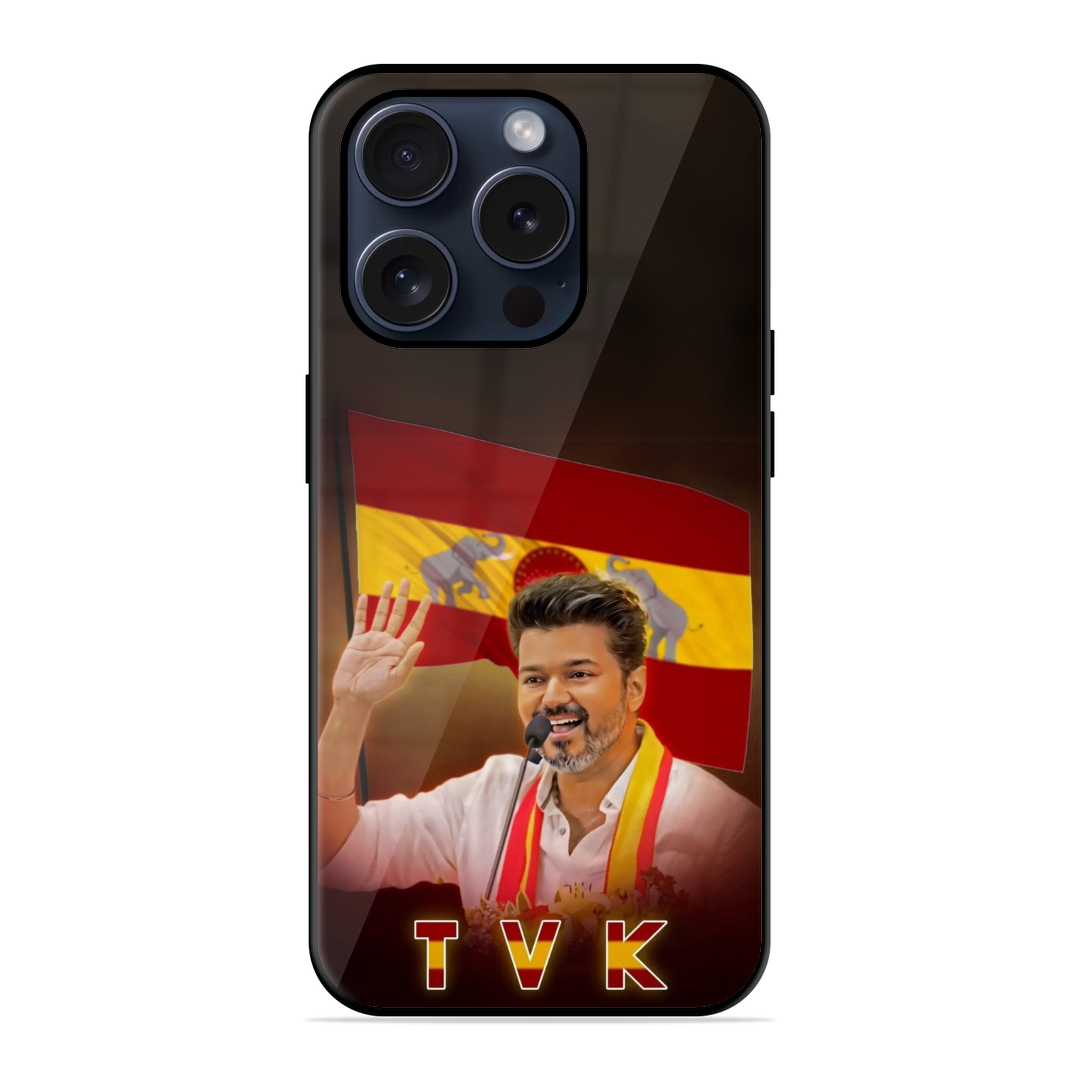 Trending TVK Vijay Hybrid Glossy Case