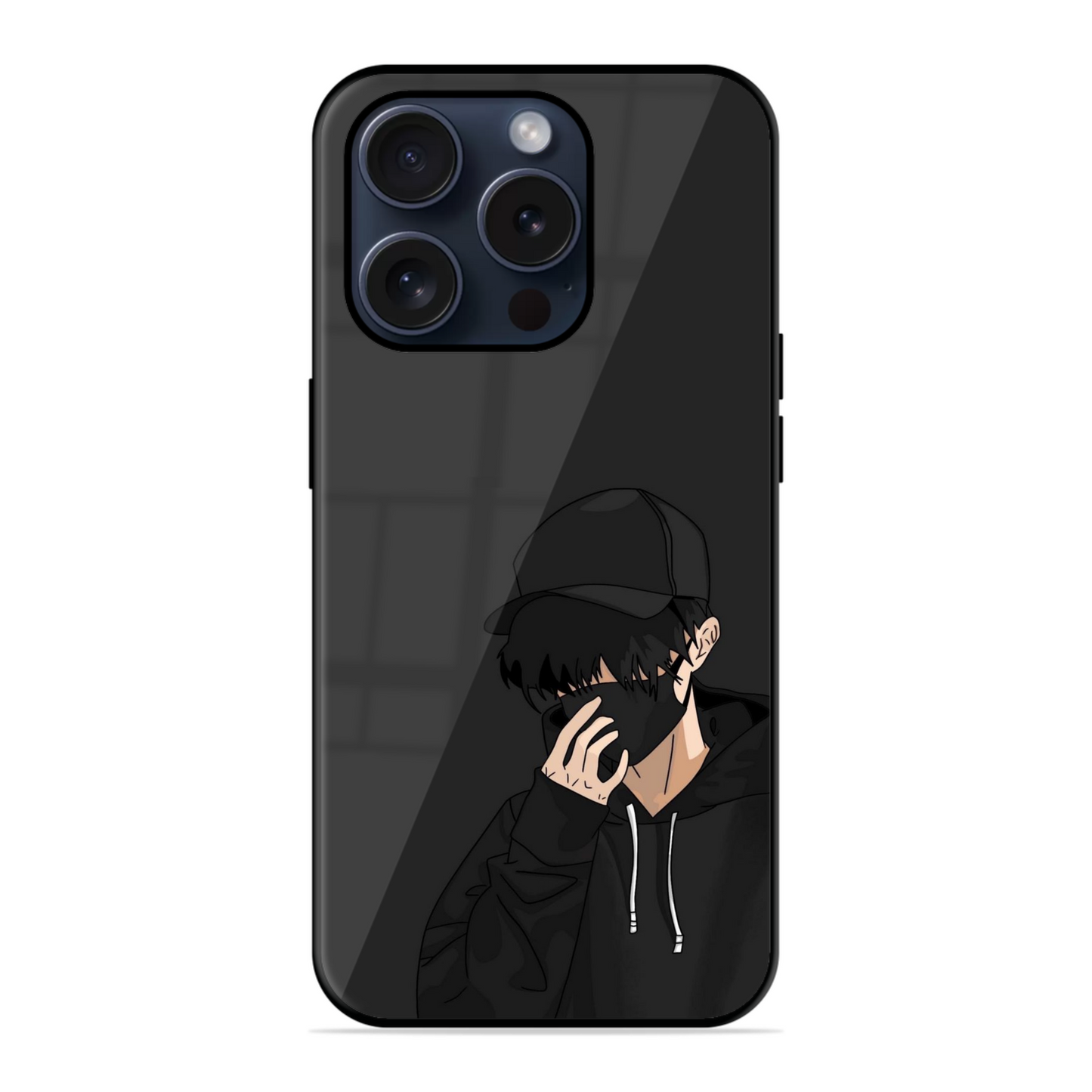 Alone Boy Trendy Hybrid Glossy Case