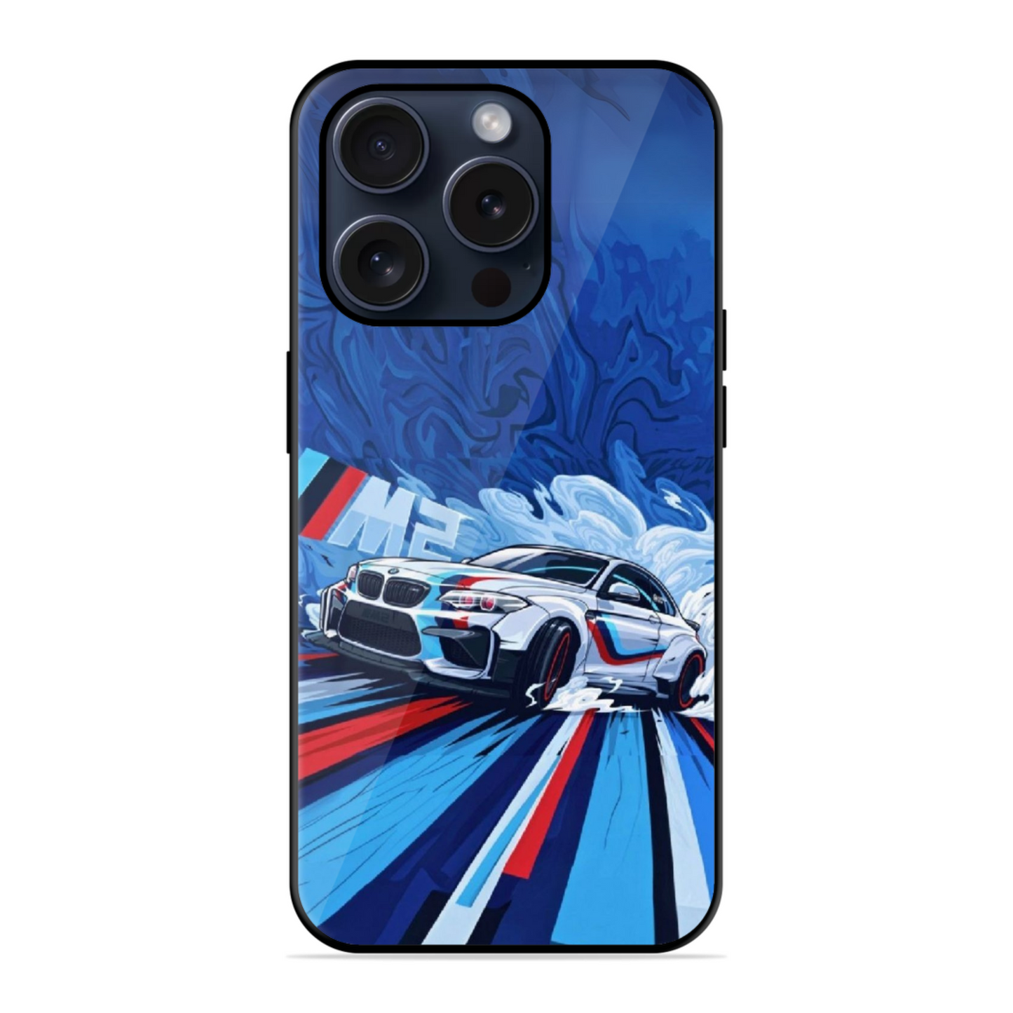 BMW Car Trendy Hybrid Glossy Case