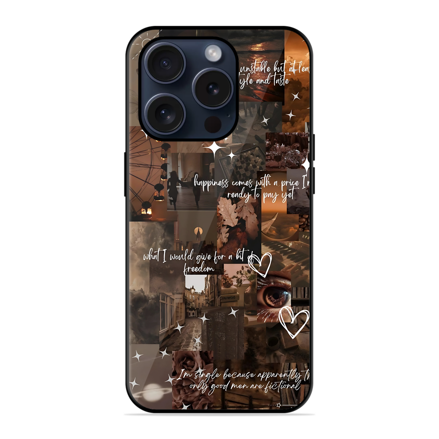 Aesthetic Trendy Hybrid Glossy Case