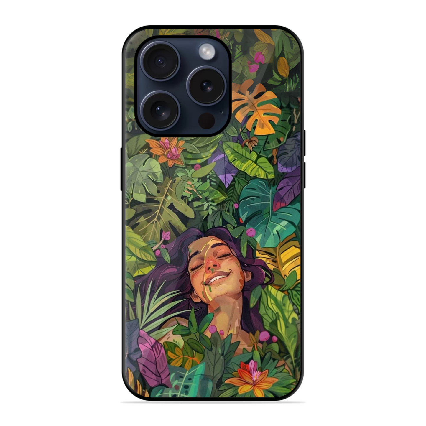 Natural Girl Trendy Hybrid Glossy Case