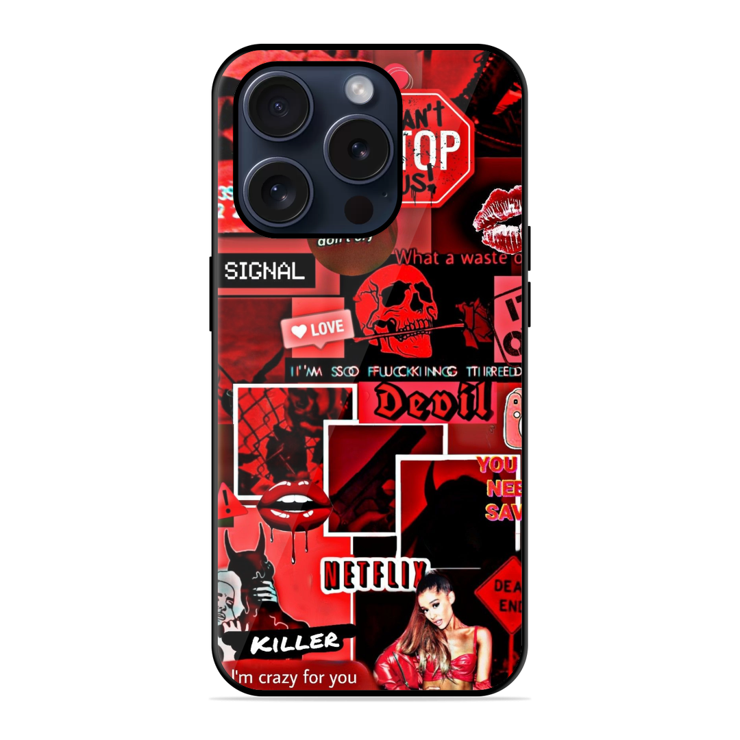 Devil Trendy Hybrid Glossy Case