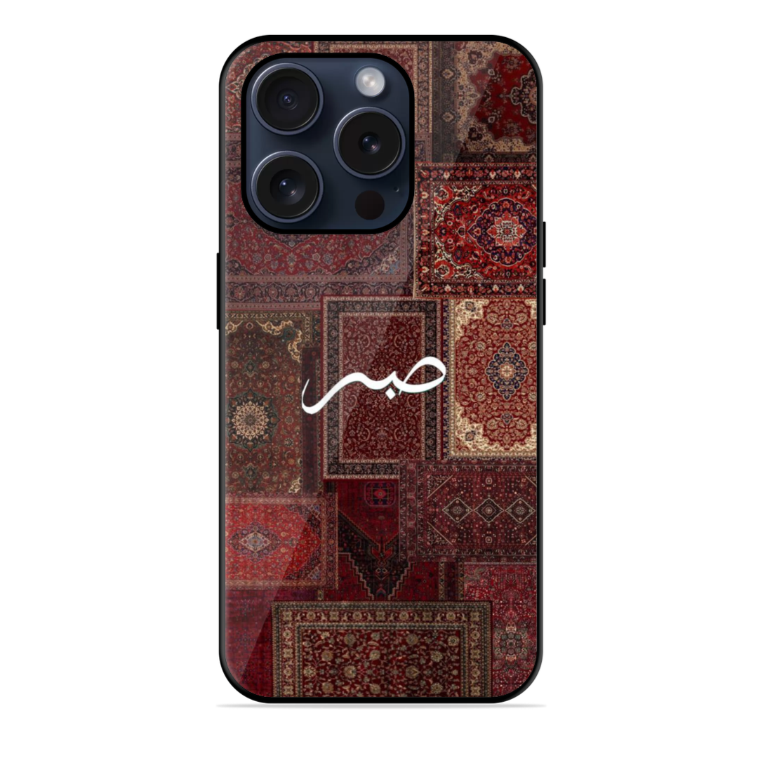 Red Muslim Theme Hybrid Glossy Case