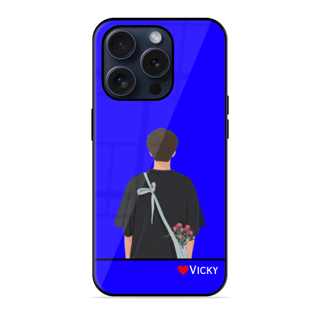 Alone Boy Glossy Name Case