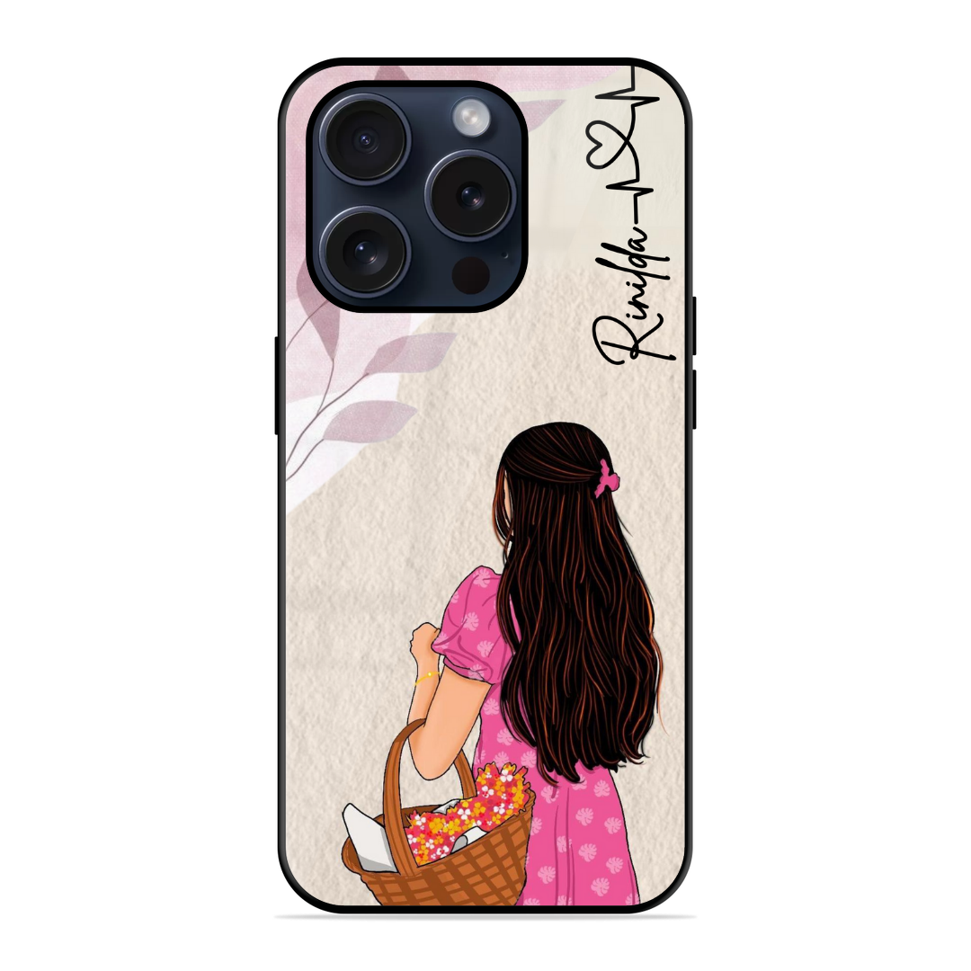 Cute Girly Trendy Glossy Name Case