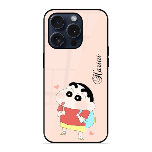 Trendy Shin Chan Glossy Name Case