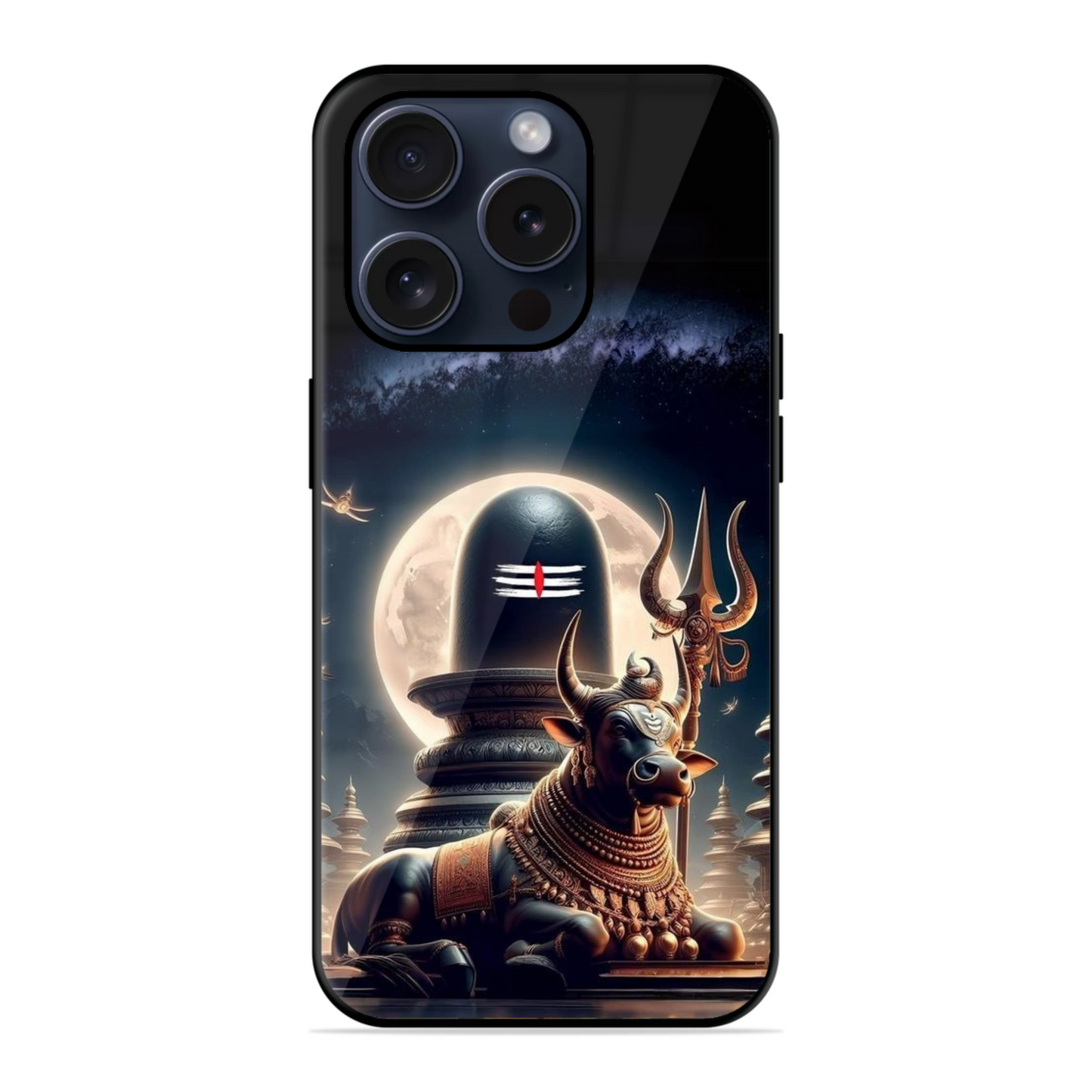 Shiva Linga Trendy Glossy Case