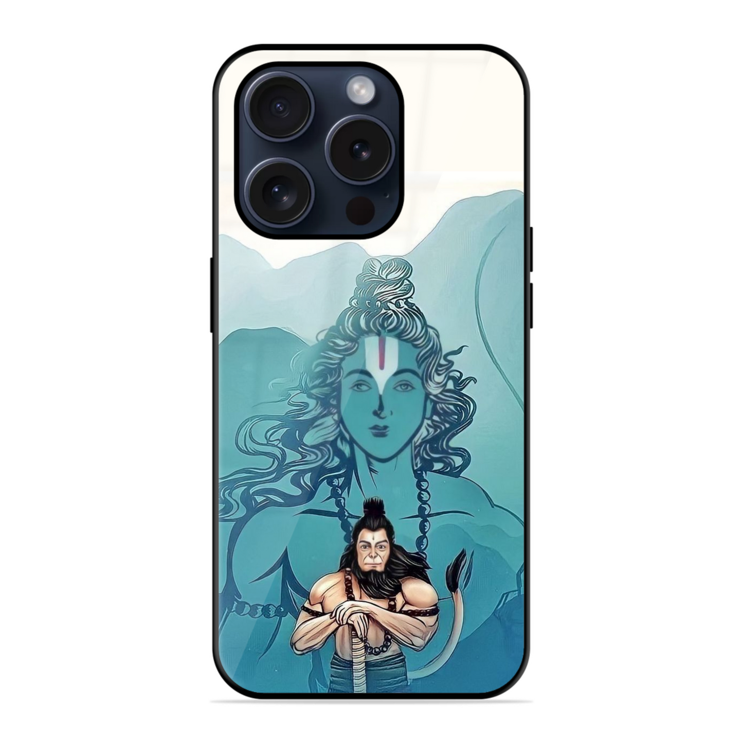 Hanuman With Ram Trendy Glossy Case