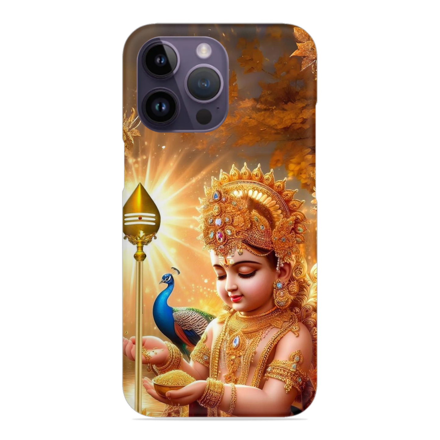 Trending Golden Murugan Hard Matte Case