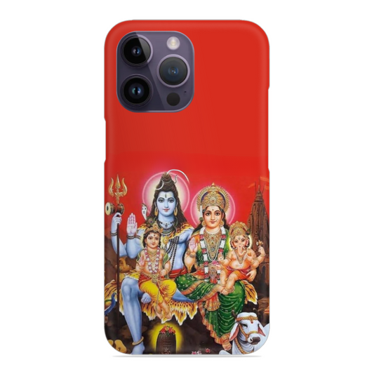 Trending Shiva Family Hard Matte Case