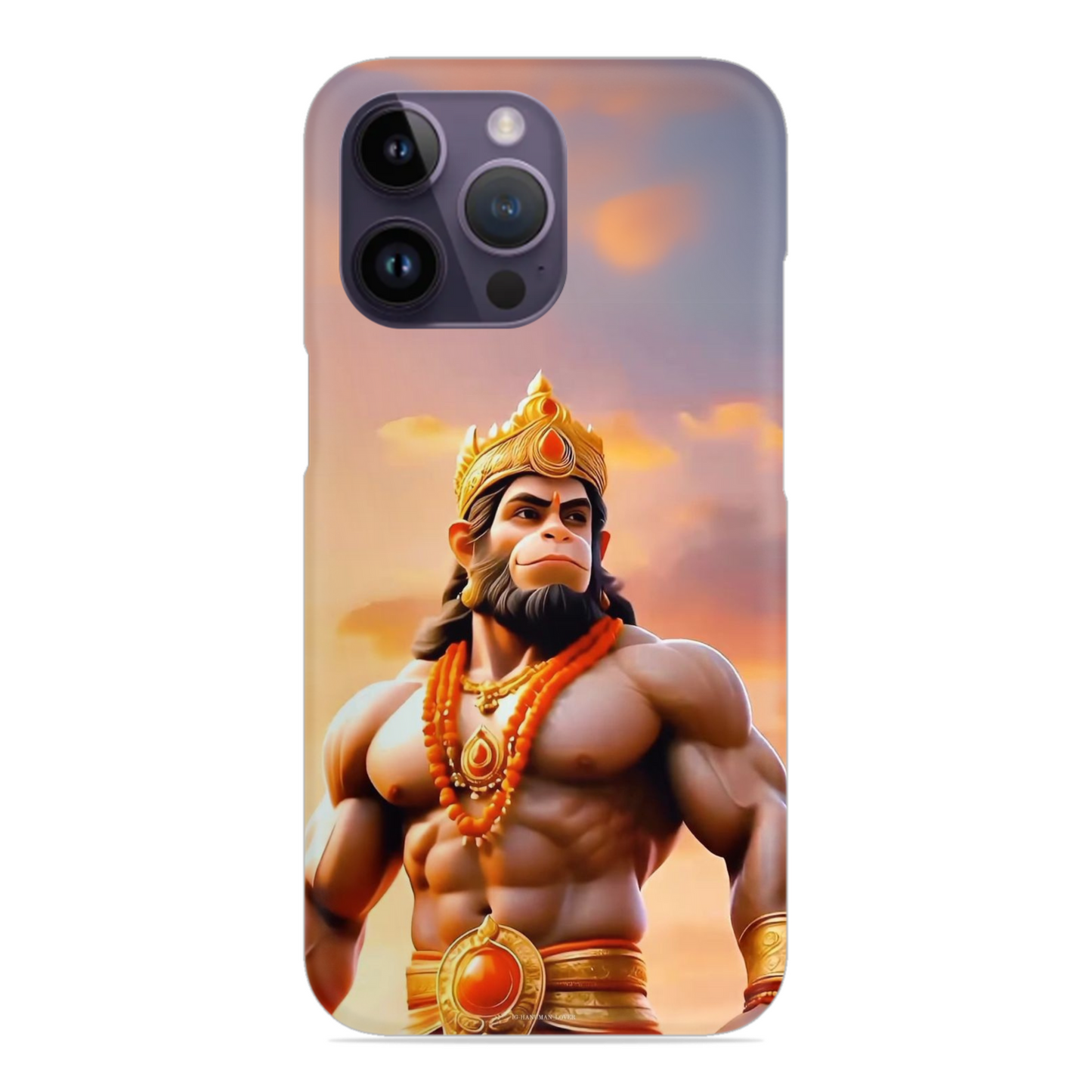 Trendy Hanuman Hard Matte Case