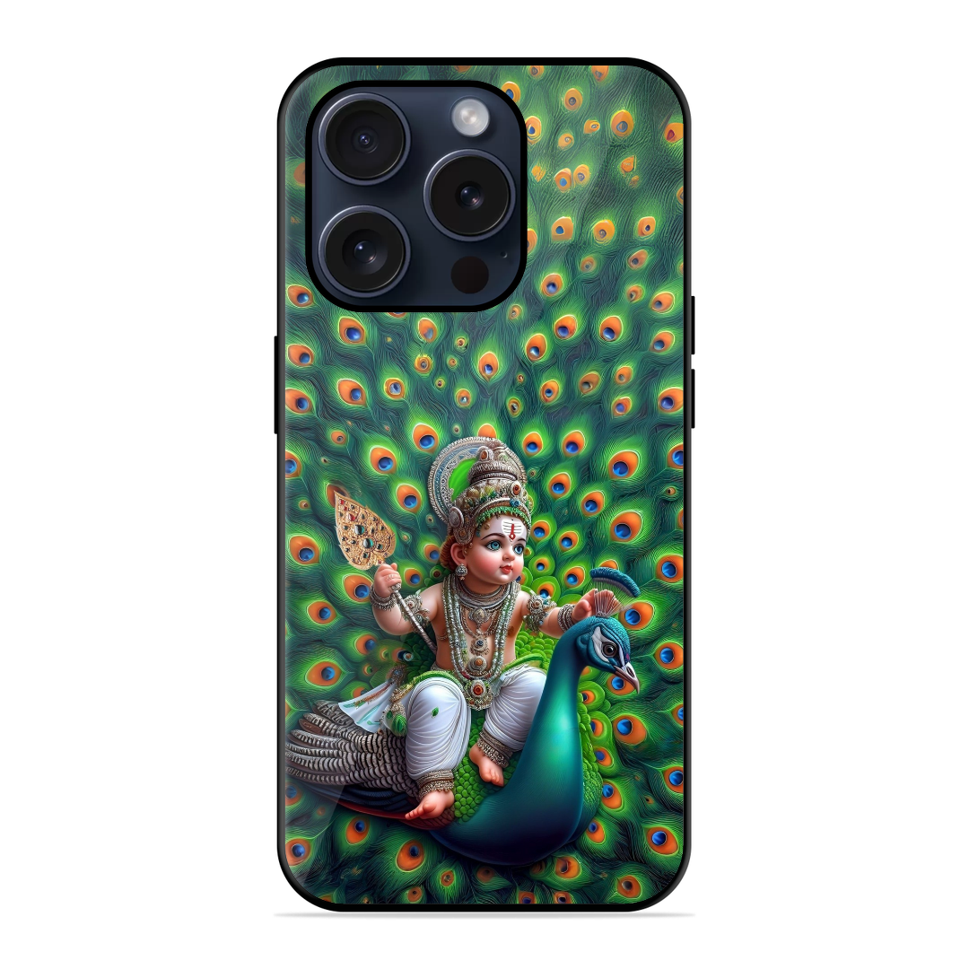 New Trendy Peacock Hybrid Glossy Case
