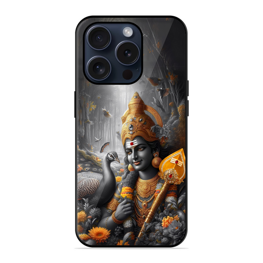 New Black Murugar Trendy Hybrid Glossy Case