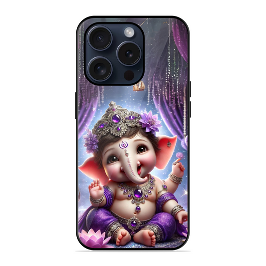 New Cute Ganesha Hybrid Glossy Case