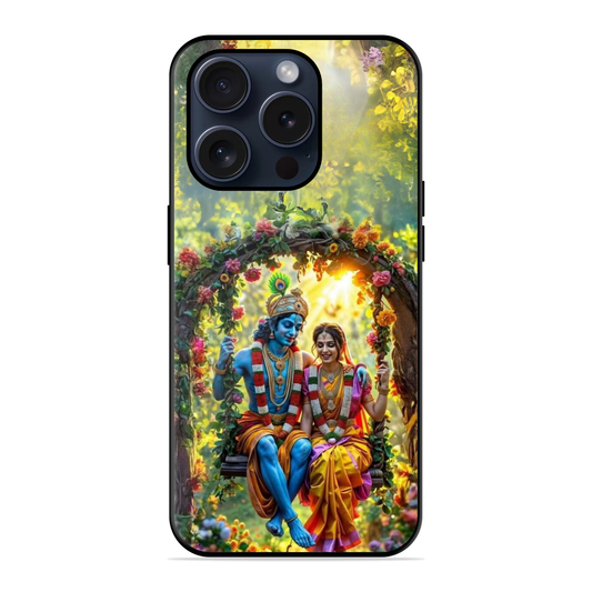 Trendy Radha Krishna Hybrid Glossy Case