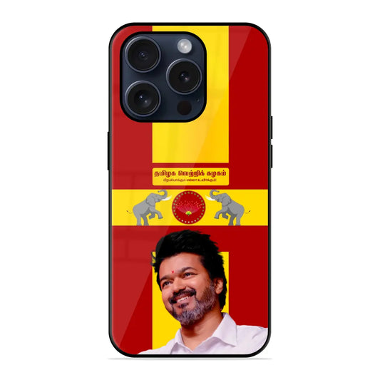 Trending TVK Flag Glossy Case Jesty India