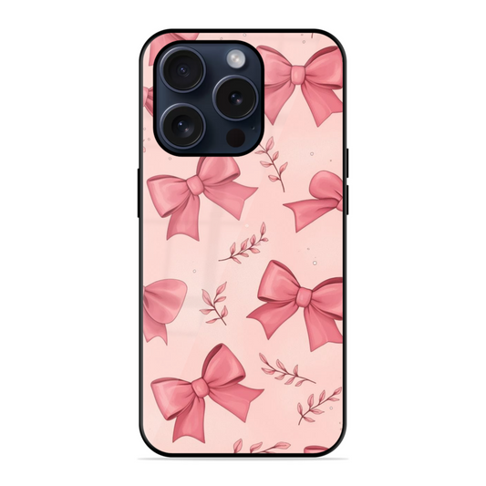 Pink Bow Trendy Hybrid Glossy Case