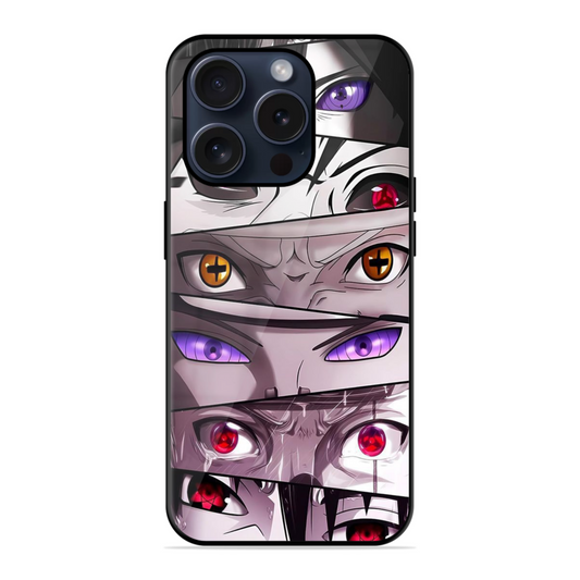 Uchiha Eyes Trendy Hybrid Glossy Case