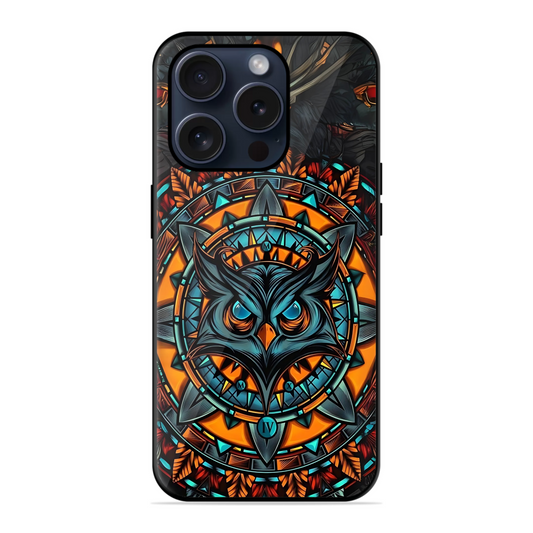 Red Angry Owl Trendy Hybrid Glossy Case