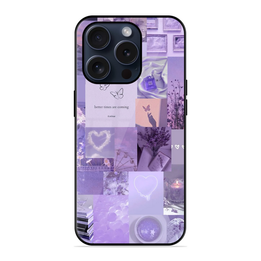 Perpule Aesthetic Trendy Hybrid Glossy Case