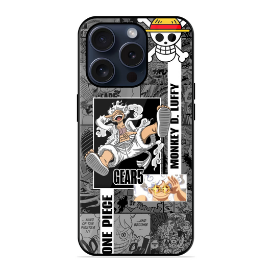 One Piece Trendy Hybrid Glossy Case
