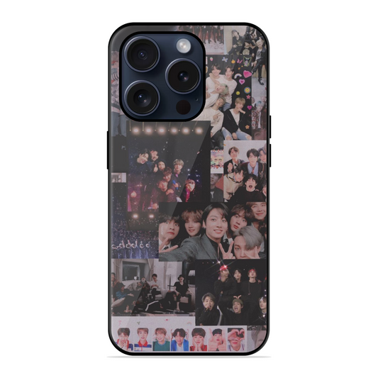 BTS Gang Trendy Hybrid Glossy Case