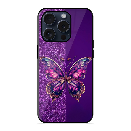 Violat Butterfly Trendy Hybrid Glossy Case