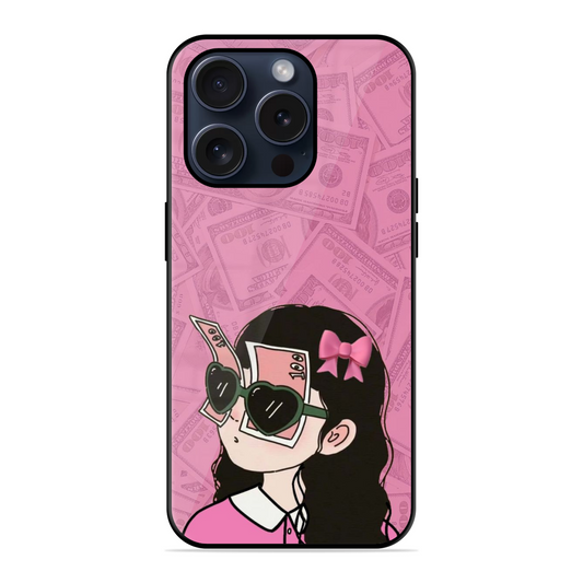 Pink Girl Trendy Hybrid Glossy Case