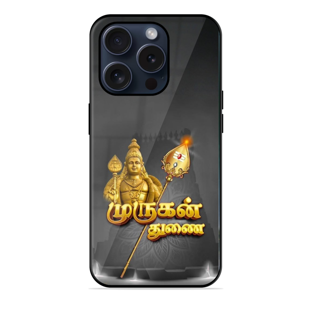 Black Murugan Hybrid Glossy Case