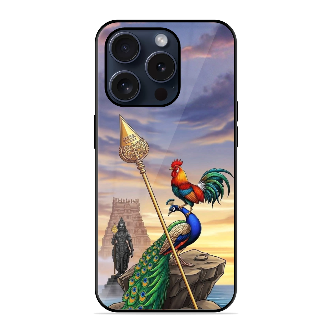 Vel Mayil Seval Murugan Hybrid Glossy Case